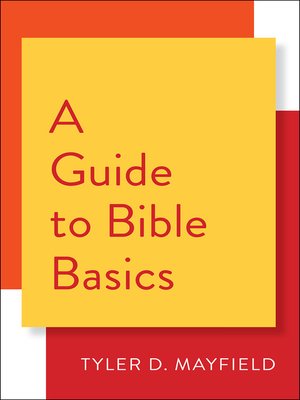 cover image of A Guide to Bible Basics